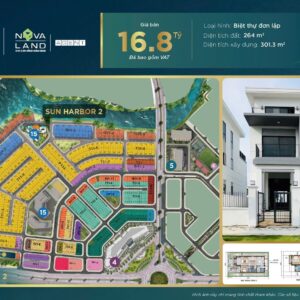 gia chuyển nhượng biệt thự aqua city khu the sunharbor 2