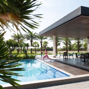 hồ bơi khu sunharbor 3 aqua city