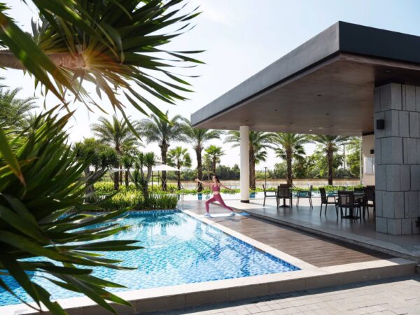 hồ bơi khu sunharbor 3 aqua city