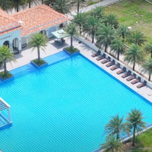 hồ bơi khu valencia aqua city