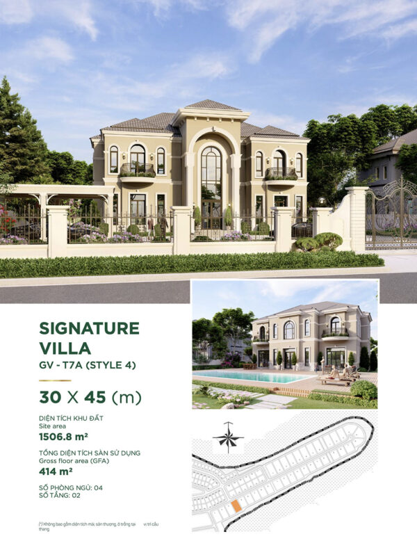 dinh thự aqua city