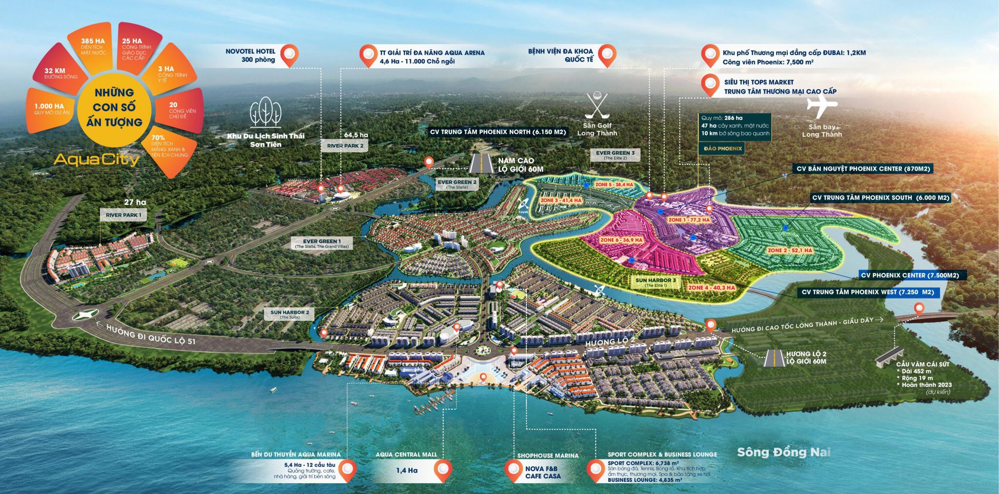 Tiện ích aqua city
