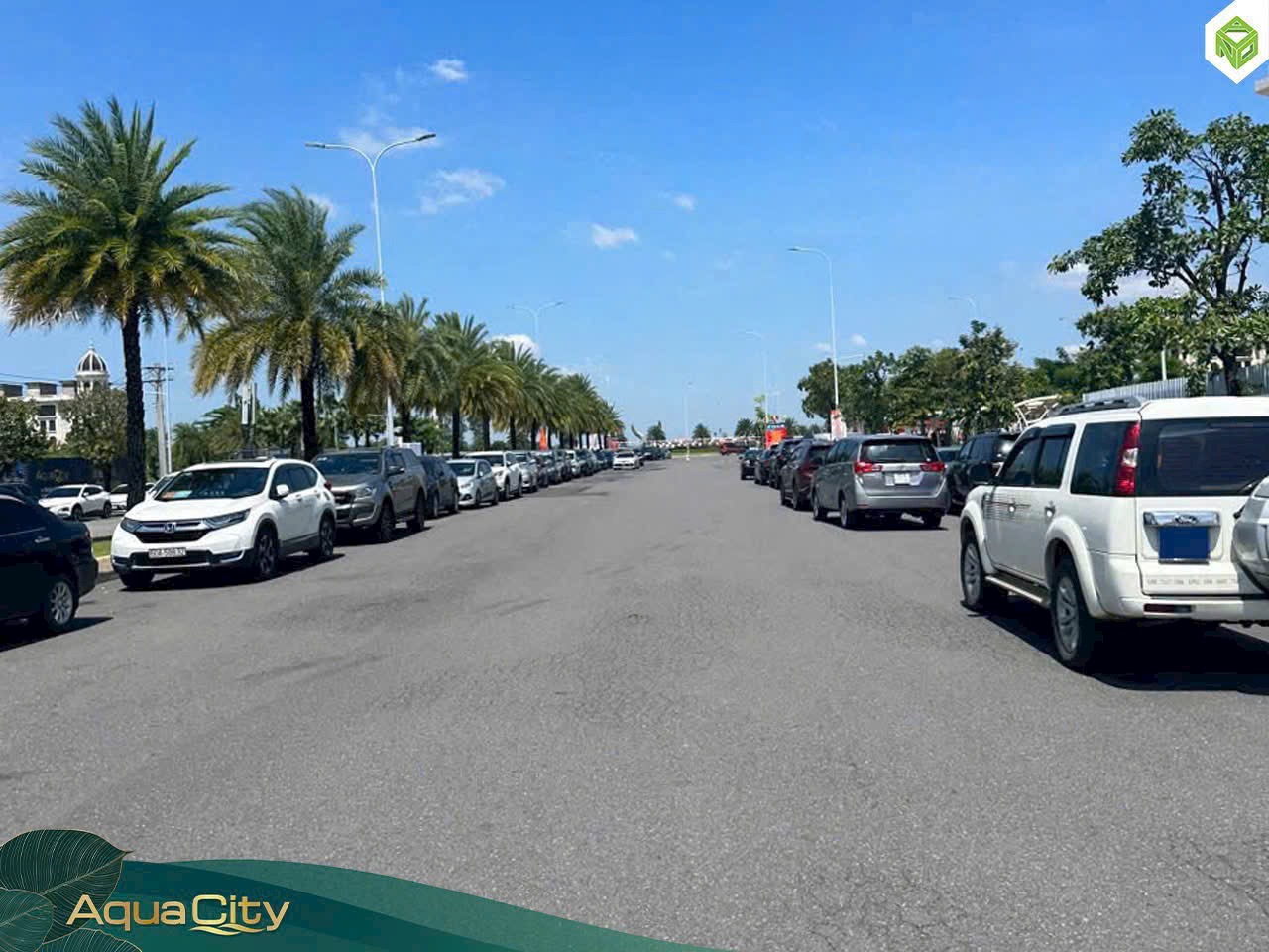 Dàn xe lãnh đạo trung ương về aqua city dự lễ công bố sáp nhập tỉnh đồng nai và bình phước