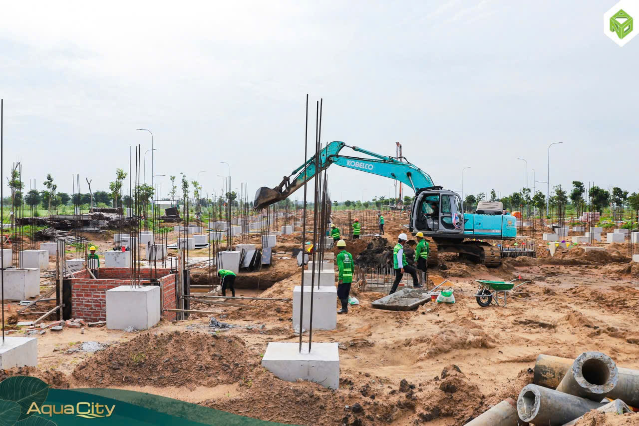Aqua City tăng tốc thi công toàn diện 