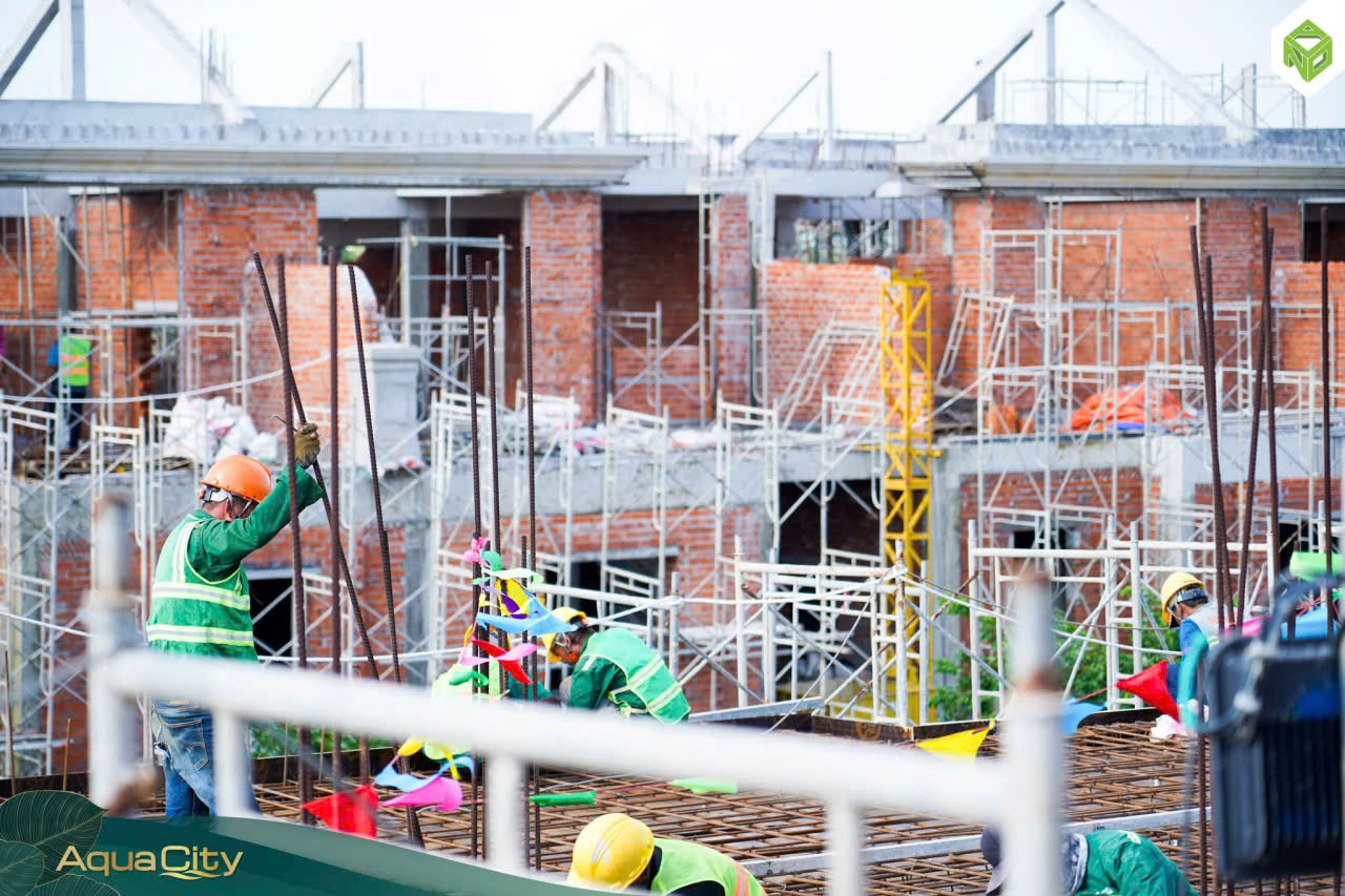 Aqua City tăng tốc thi công toàn diện 
