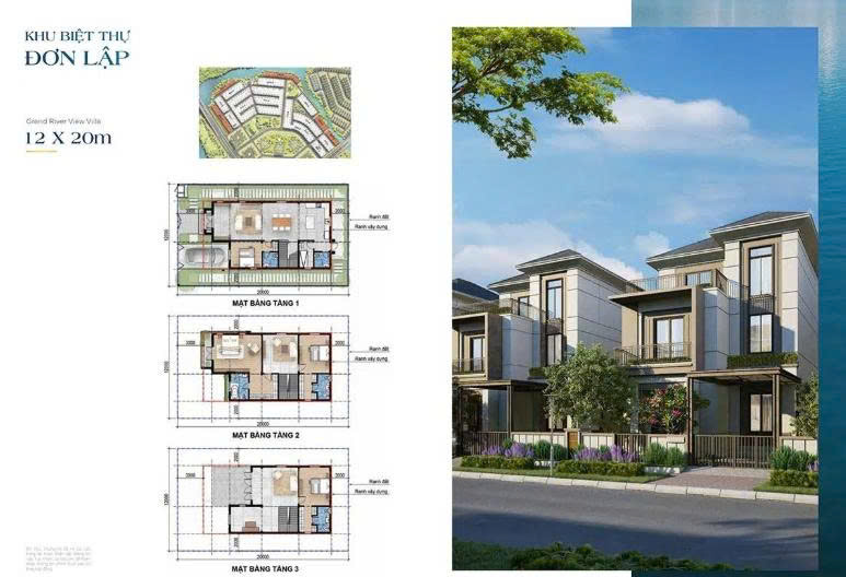 Nhượng Lại Biệt Thự Đơn Lập View Sông - Sun Harbor 2 (The Suite), Aqua City - Ảnh 3