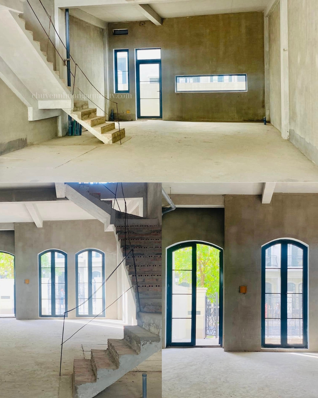 Hoàn thiện bên ngoài- Thô bên trong