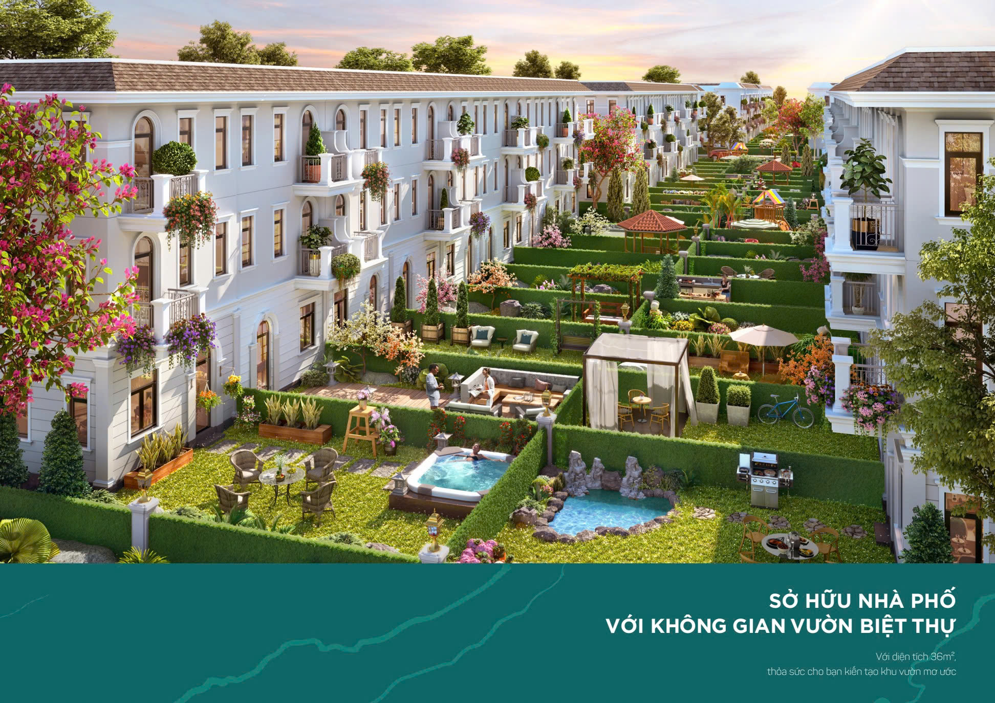 Cần nhượng nhà phố liền kề Aqua City phân khu The Stella 6x20m - Ảnh 5