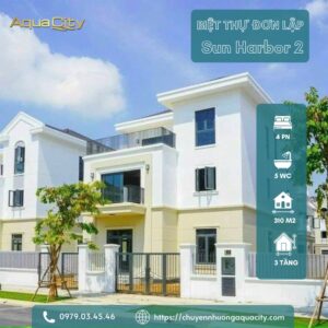 Bán Biệt Thự Đơn Lập View Sông Giá Tốt Tại Sun Harbor 2 (The Suite), Aqua City