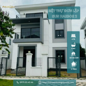 Bán Biệt Thự Đơn Lập View Sông Giá Tốt Tại Sun Harbor 2 (The Suite), Aqua City
