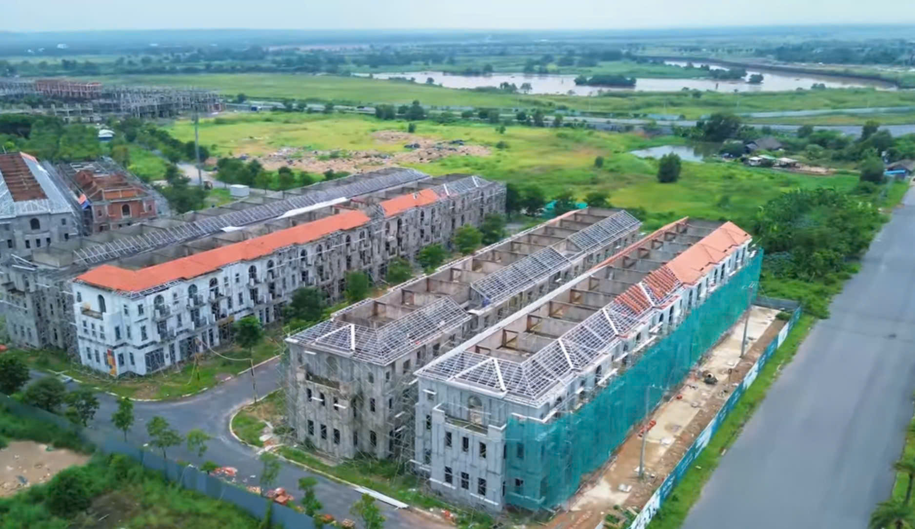 Hình ảnh thực tế tại phân khu River Park 2