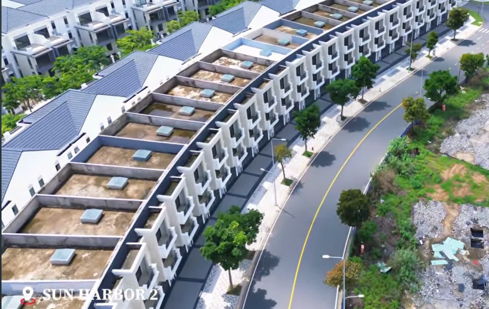 Hình ảnh thực tế tại phân khu Sun Harbor 2