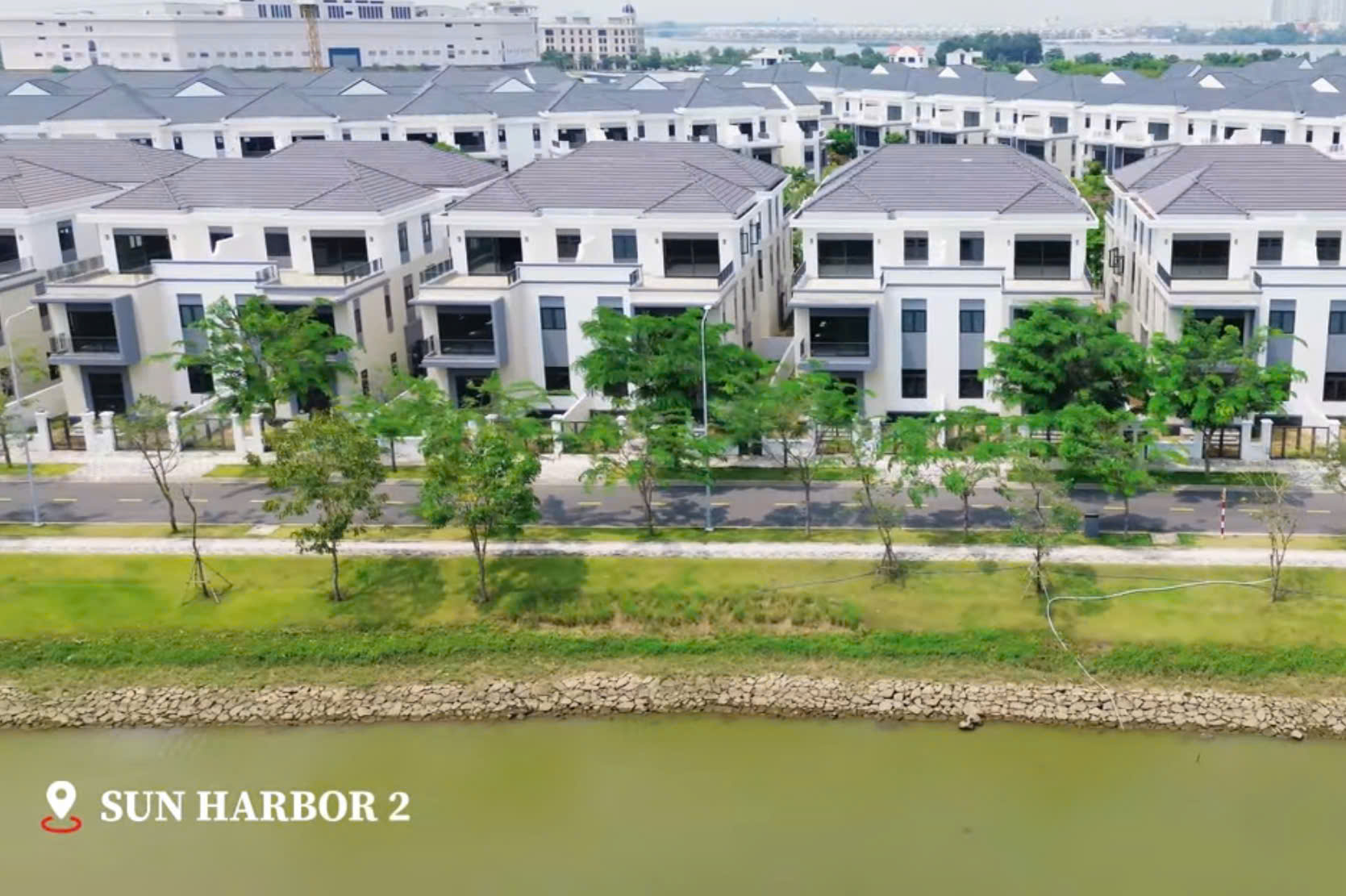 Hình ảnh thực tế tại phân khu Sun Harbor 2