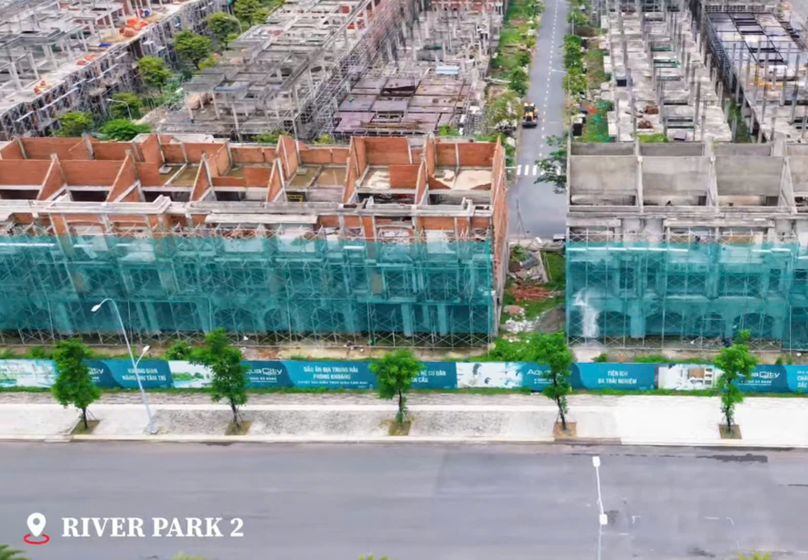 Hình ảnh thực tế tại phân khu River Park 2
