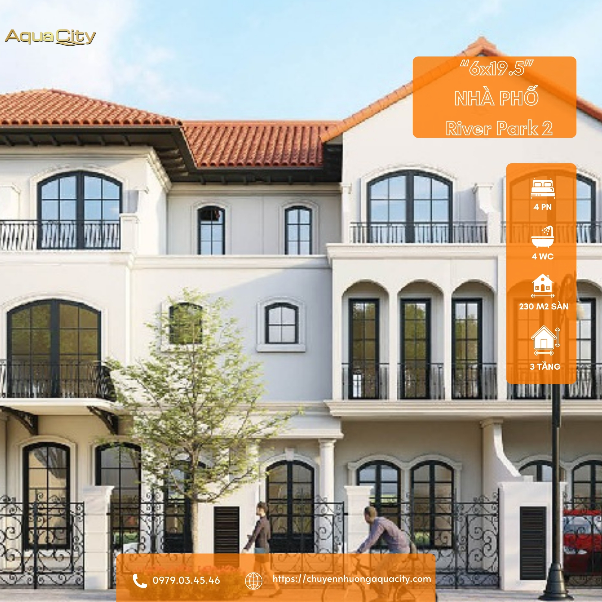 Bán Nhà Phố 117m2 Giá Tốt Tại River Park 2, Aqua City