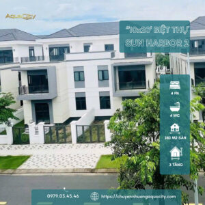 Bán biệt thự song lập gần công viên, cạnh trường học – Toàn giá 11.5 tỷ