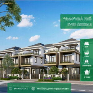 Nhà phố liền kề giá yêu thương tại Ever Green 3, Aqua City