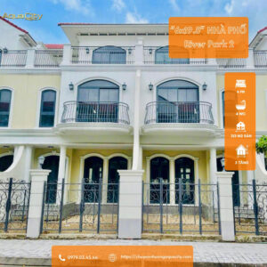 Nhà phố 117m2 tại River Park 2 (The Valencia), Aqua City