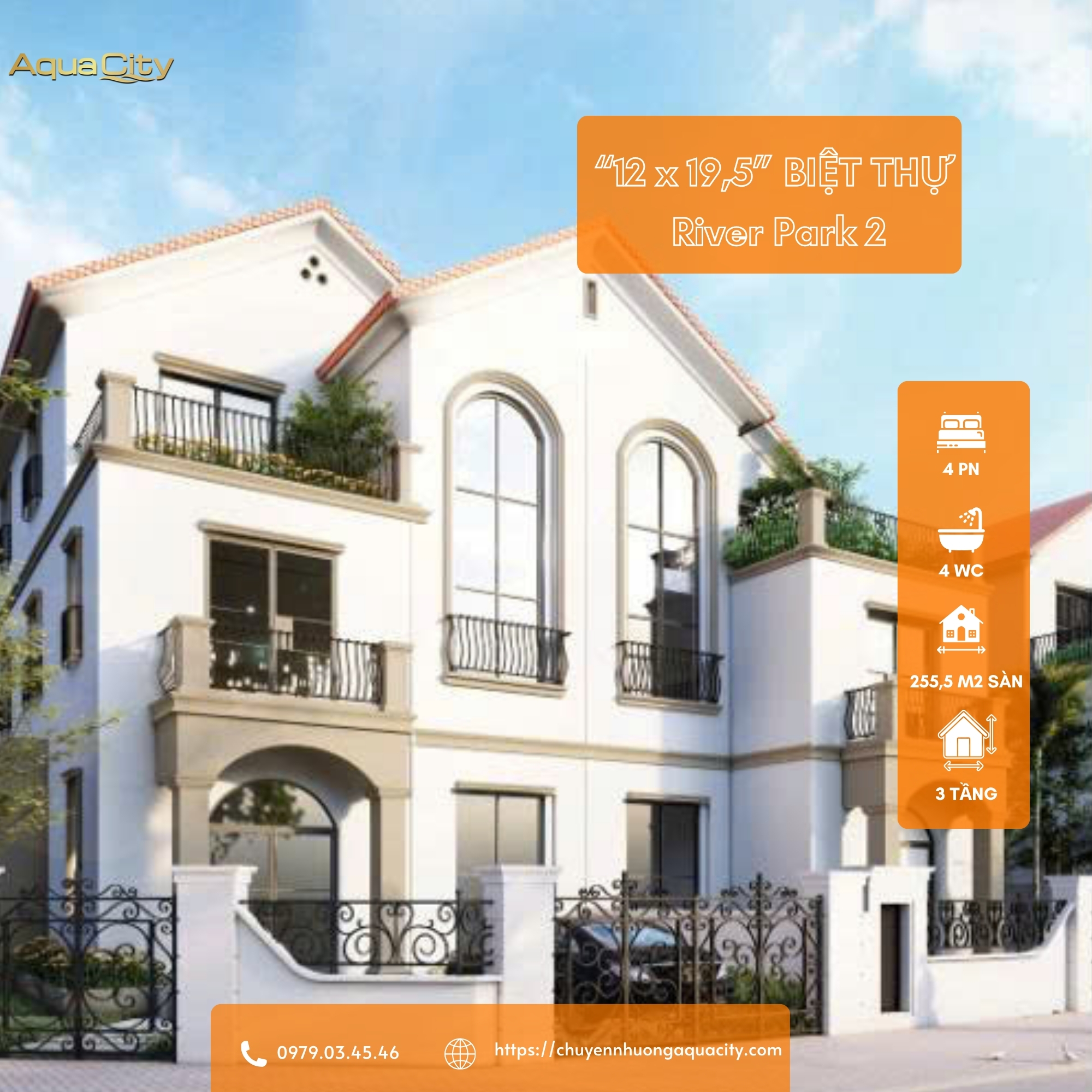 Sở hữu ngay biệt thự căn góc đắt giá nhất Valencia đón đầu làn sóng đầu tư khu Đông