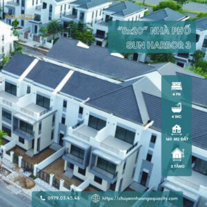 Nhà phố 160m2 tại Aqua City, giá yêu thương chỉ 8.3 tỷ