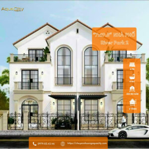 Chuyển nhượng nhà phố siêu xịn, giá chỉ ~87 triệu/m2 tại River Park 2 (The Valencia), Aqua City