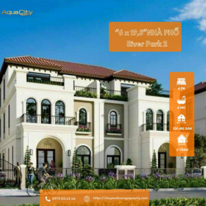 Mua nhà phố ở Aqua City mức giá ~52tr/m2 cho căn 117m2