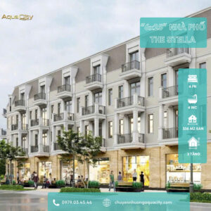 Bán Shophouse sở hữu đại lộ 45m tại Stella, Aqua City
