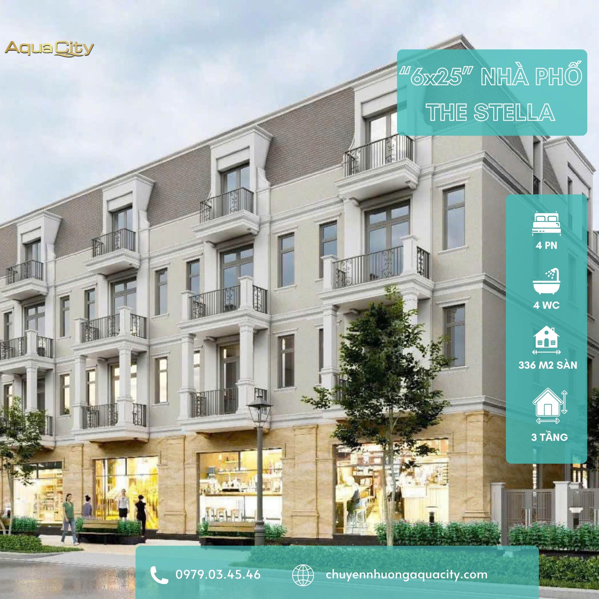 Shophouse khu Stella kết nối mạnh mẽ tiềm năng khai thác kinh doanh vượt trội