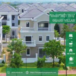 Chuyển nhượng biệt thự Grand Villas - Aqua City