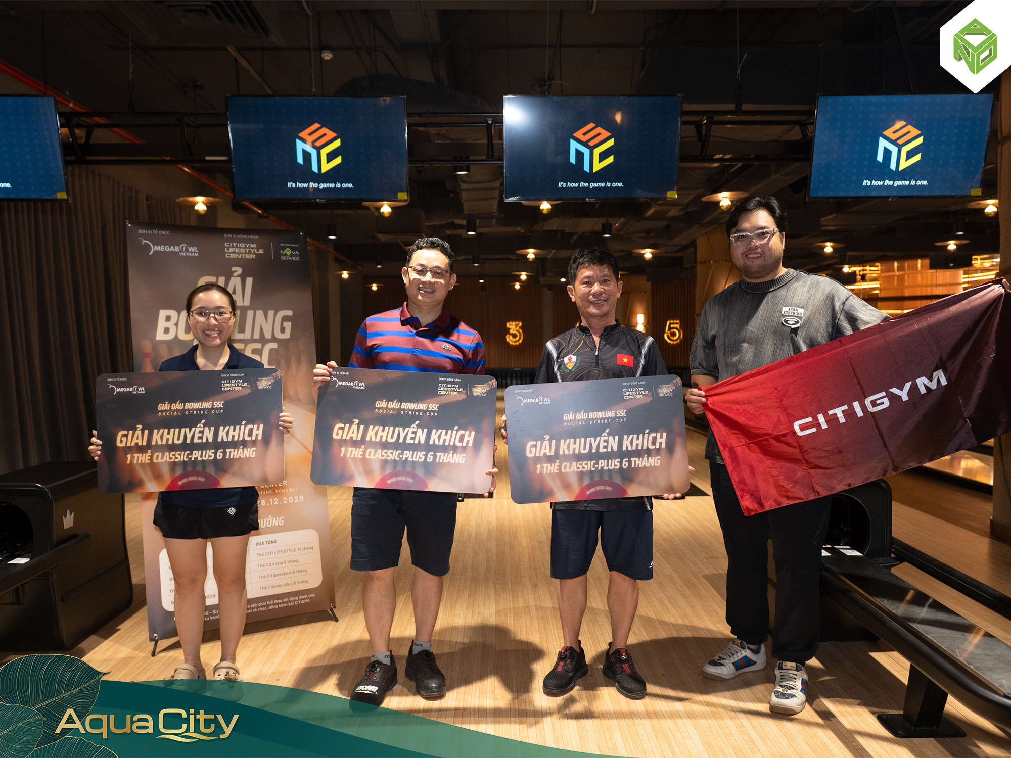 Hoạt động thể thao được tổ chức tại Aqua City