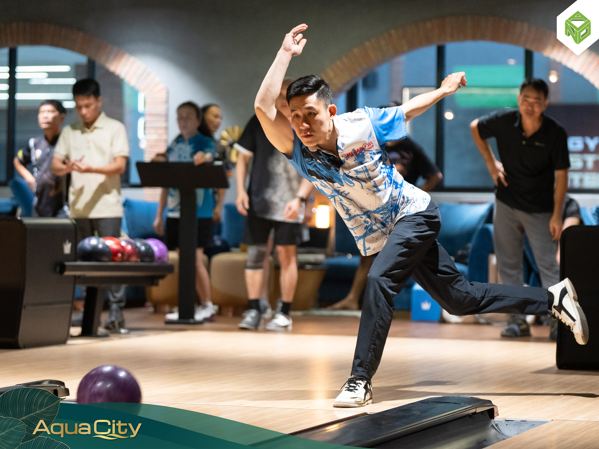 Hoạt động thể thao được tổ chức tại Aqua City