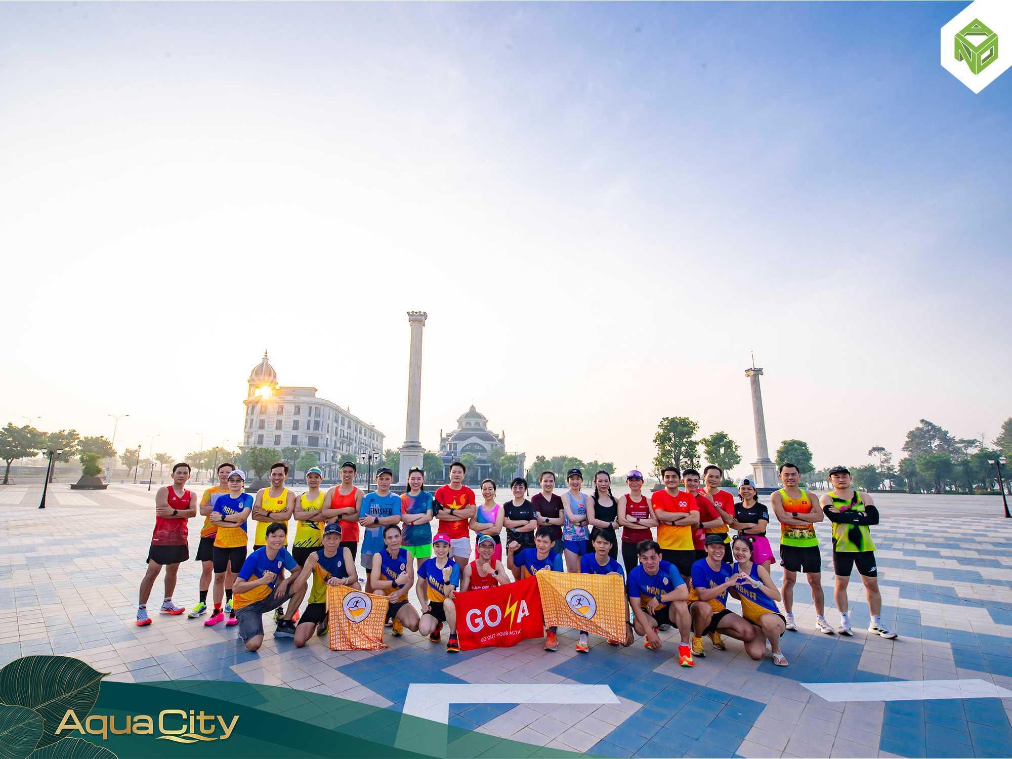 Nhịp sống năng động tại Aqua City