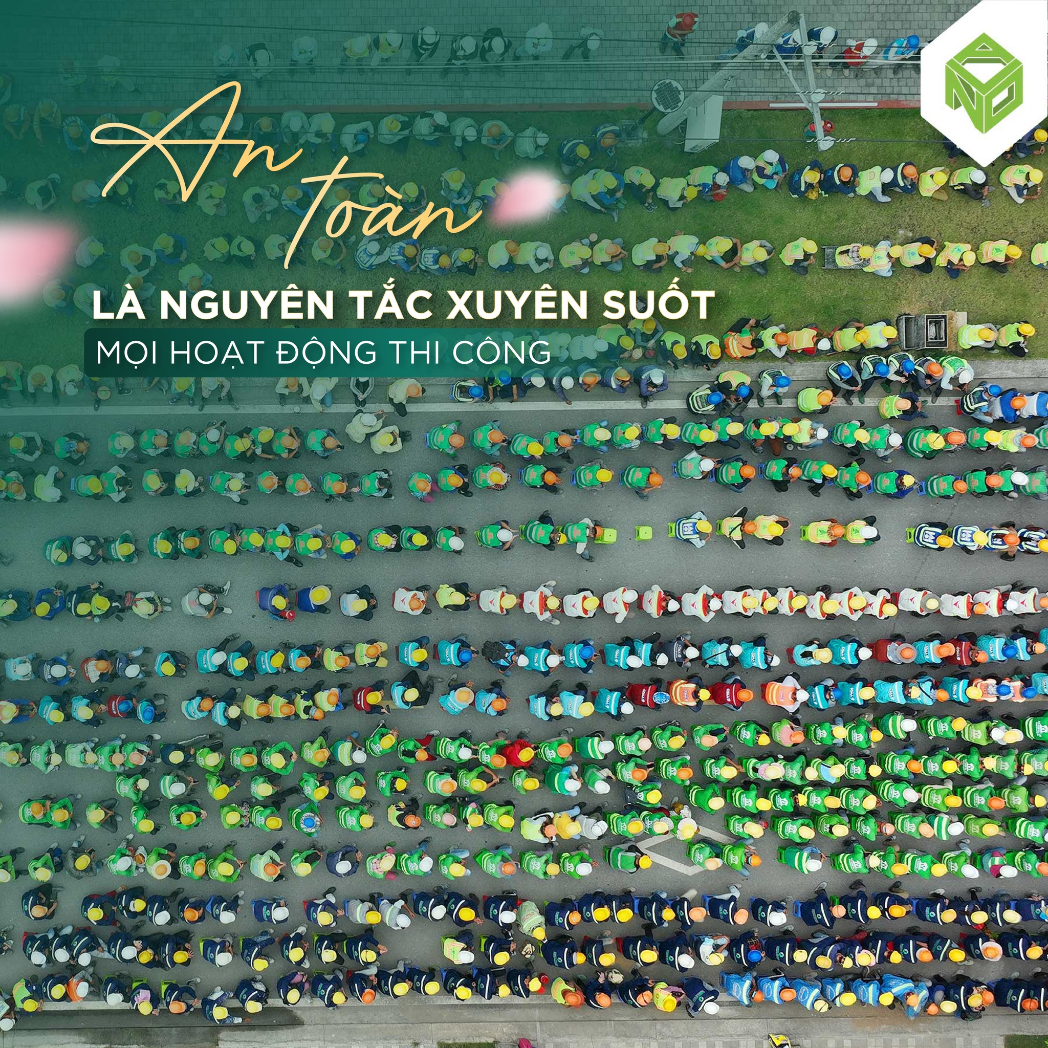 An toàn là nguyên tắc xuyên suốt nơi hoạt động thi công