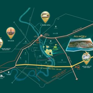 Cầu Long Hưng khởi công tạo cú hích lớn cho đại đô thị sinh thái ven sông Aqua City