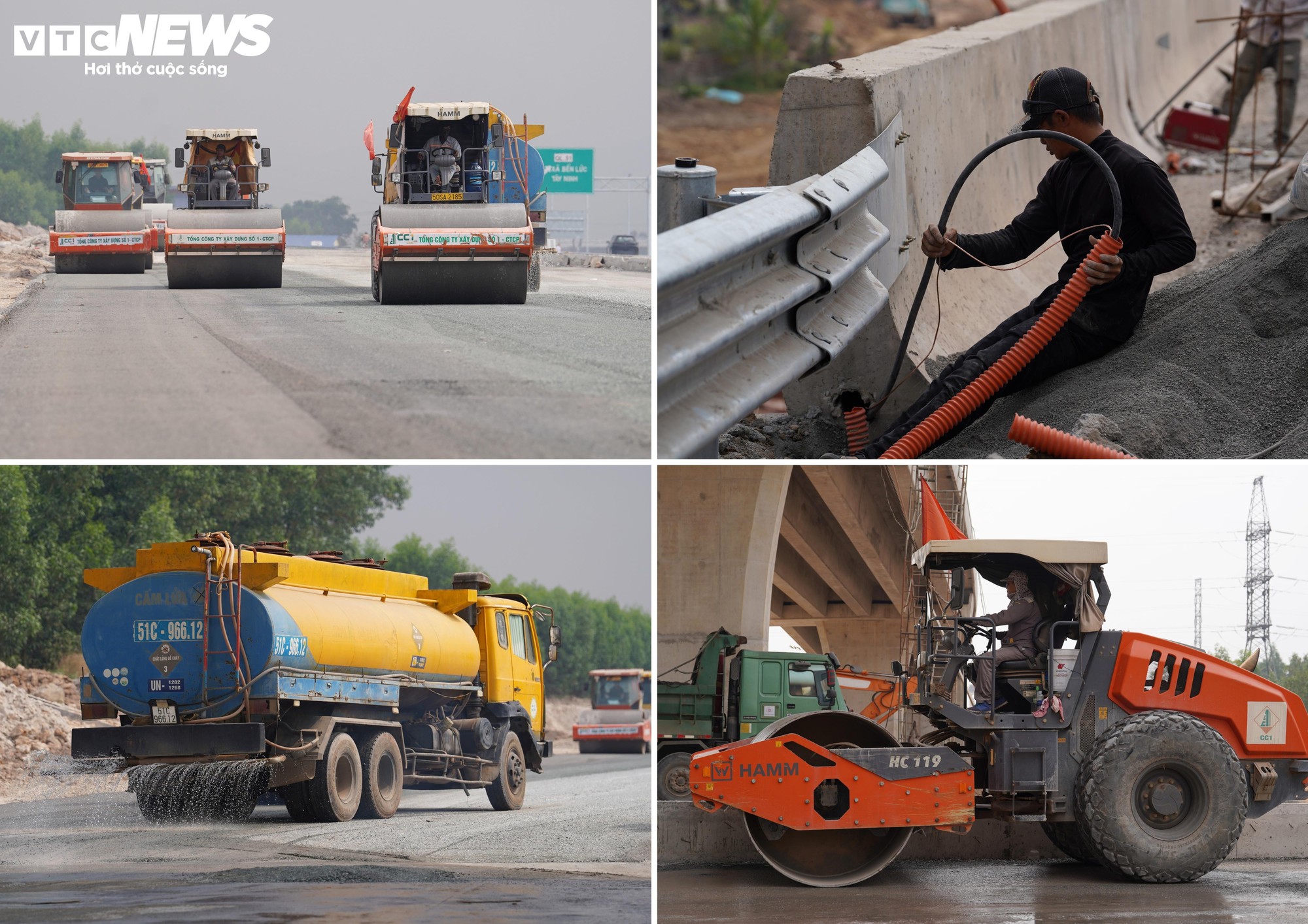 Theo ông Nguyễn Văn Long, Phó Giám đốc phụ trách Ban Quản lý dự án 85, dự án thành phần 2 cao tốc Biên Hòa - Vũng Tàu giai đoạn 1 hiện đã đạt hơn 80% giá trị xây lắp.