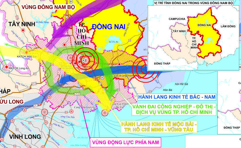 Bản đồ quy hoạch tỉnh Đồng Nai