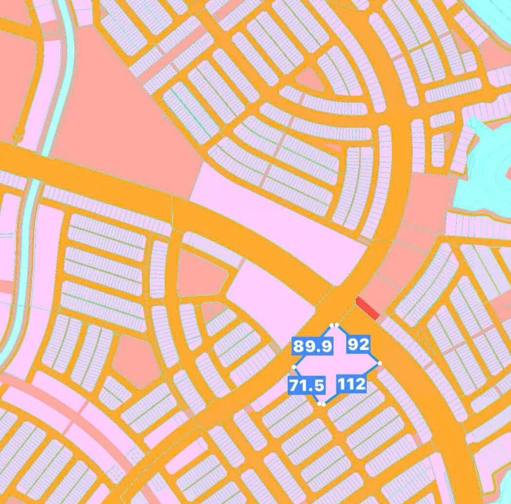 Thửa 1589, diện tích 9.083 m², Long Hưng, TP. Biên Hòa; mục đích sử dụng đất ONT; quy hoạch sử dụng đất đến năm 2030.